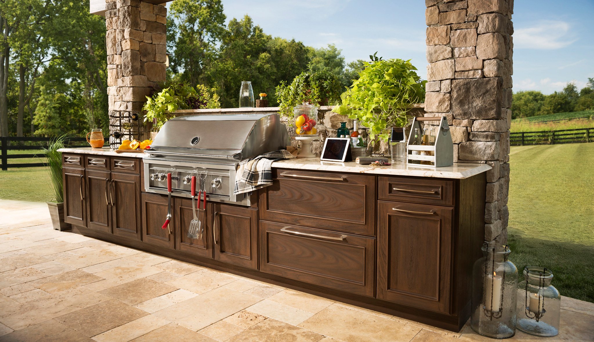 Outdoor Kitchens - 70 фото
